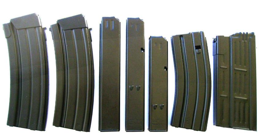 Israeli metallic magazines UZI Galil Tavor